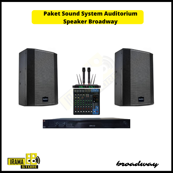 Paket Auditorium speaker broadway - 2 Speaker